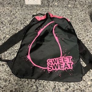 Drawstring backpack. Sweet Sweat brand